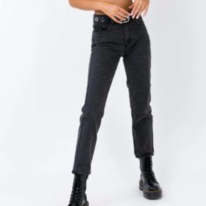 Princess Polly Secondcity Jeans Black